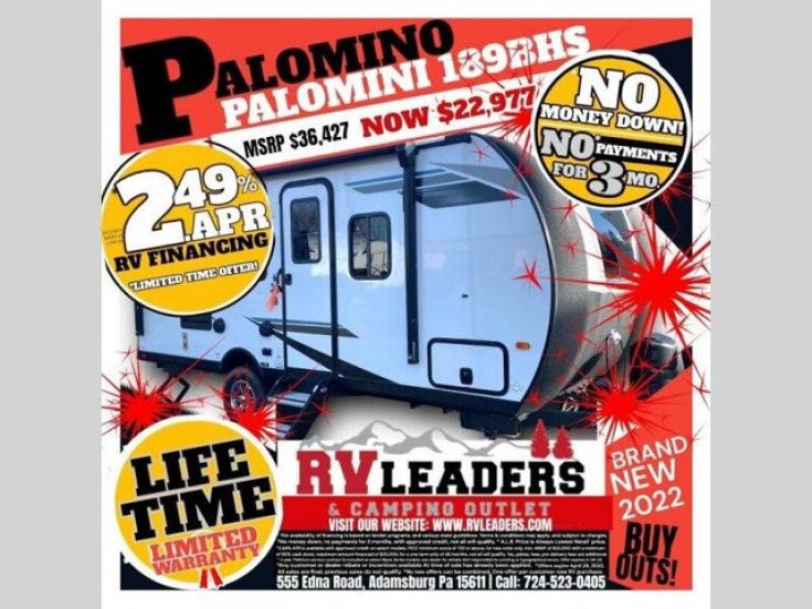 Thumbnail Photo undefined for New 2022 Palomino PaloMini